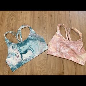 Medium Support PowerPress Strappy Sports Bra for Women M